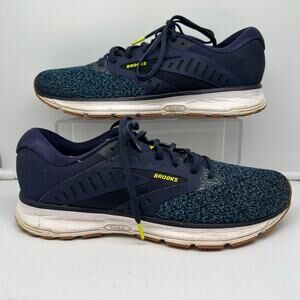 Brooks Shoes Mens 10 Range 2 DNA Navy Blue Running Walking Sneaker